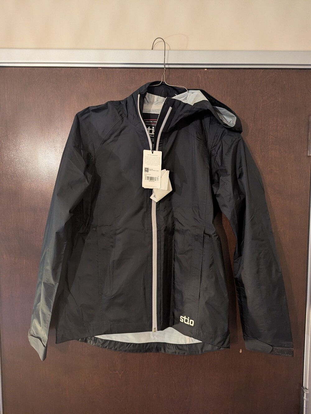 Stio Rollick Hooded Jacket Size Women's Size Small Abyss Black NEW